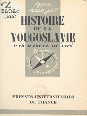 cover image of Histoire de la Yougoslavie